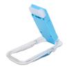Rechargeable Clip On LED Reading Light Foldable Ultra Thin USB Rechargeable Book Light Blue