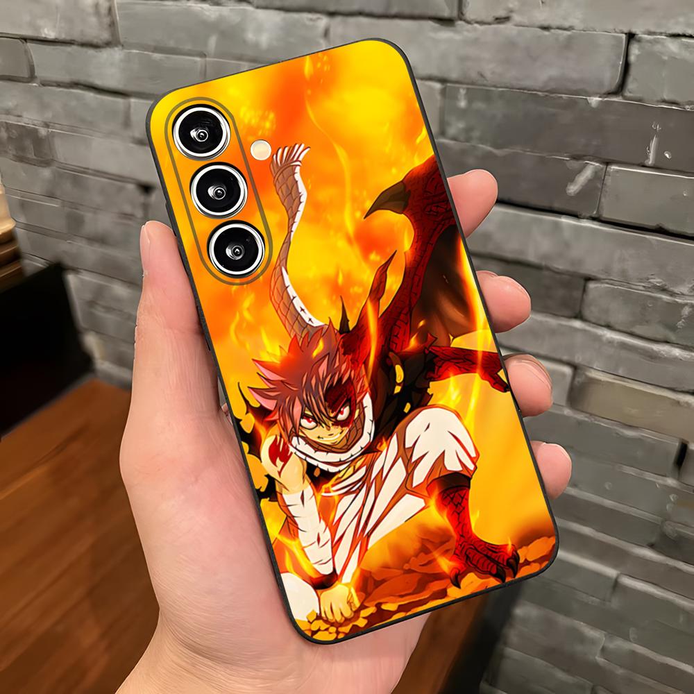 ANIME FAIRY TAIL Phone Case For Samsung S26 S25 Plus S20 S20 Plus S22 Ultra S23 FE S21 Plus S21 Ultra Soft Cover