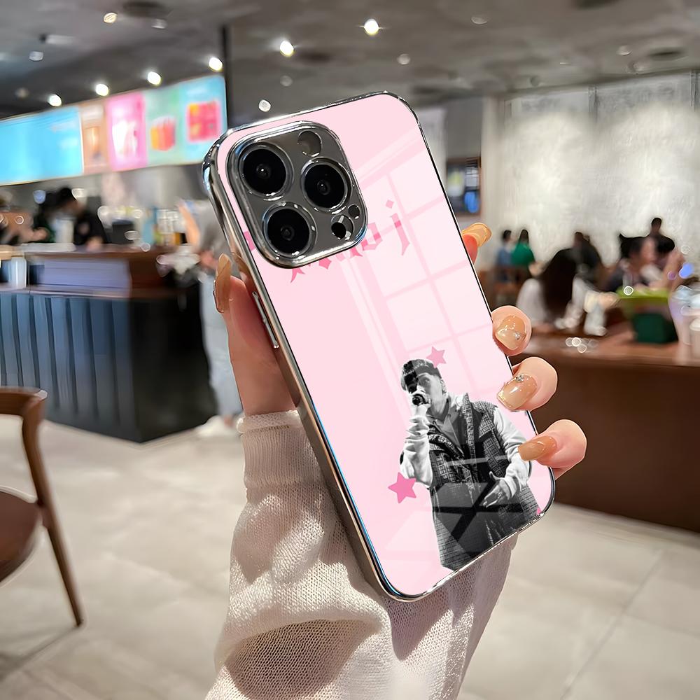 Singer Milo J Phone Case For IPhone 17 Pro Max 15 Pro 16 14 Plus 12 13 Mini 11 Pro Shockproof Electroplated Glass Cover