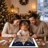 Nativity Scene Christmas Night Scene Pearl Painting Kit Handmade Pearl Art Craft Kit  Home Decor