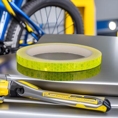 Vom Ladenbesitzer empfohlene reflektierende Mountainbike-Radaufkleber - Leuchtendes Fahrrad- & Motorradzubehör