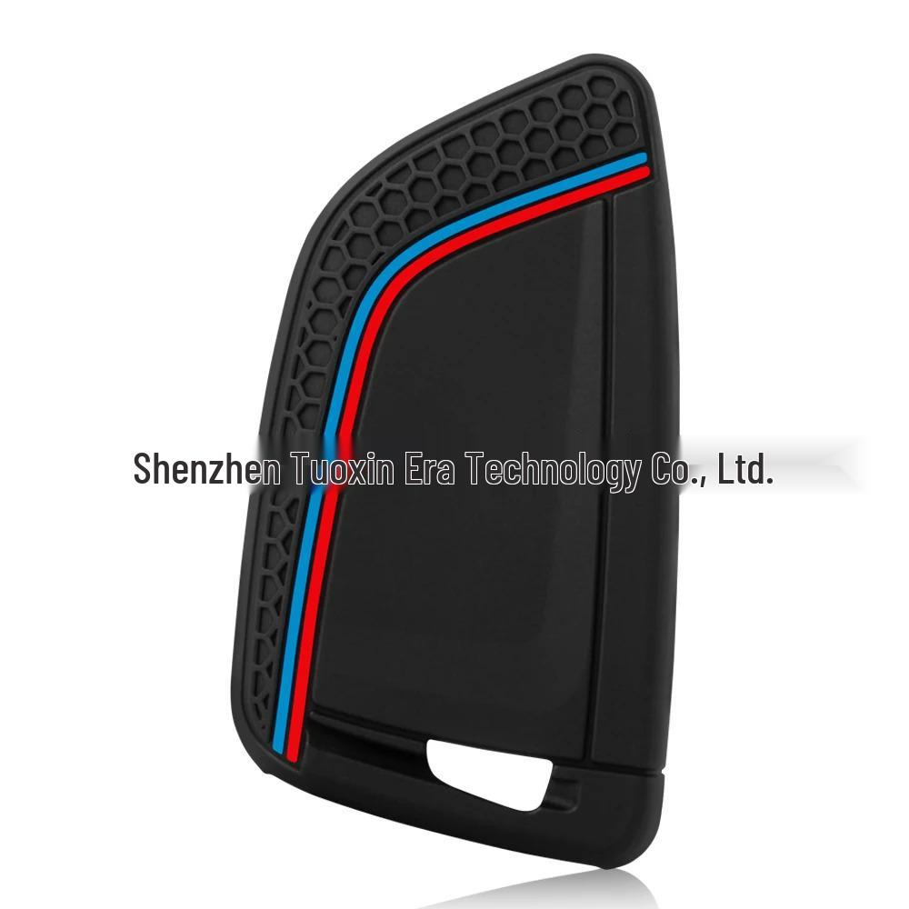 Compatible Key Cover for BMW 3, 5 Series, X1, X3, X4, X5 - Honeycomb Silicone Case