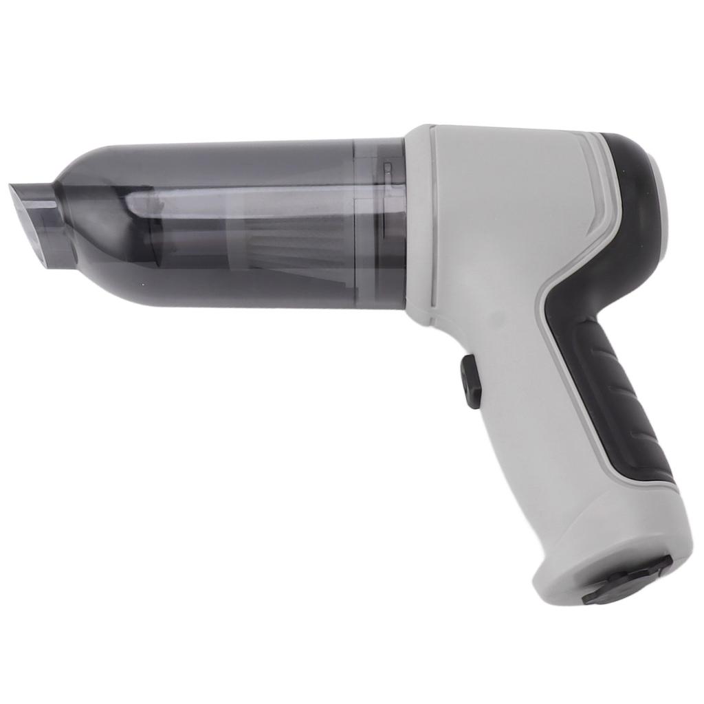 Kabelloser Handstaubsauger Starke Saugkraft Tragbarer Handstaubsauger für Zuhause Auto Büro Grau