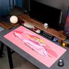 Princess Peach Theme Mouse Pad, Non Slip Rubber Base, Multifunctional Office & Home Decor, Perfect for Workspace Personalization.