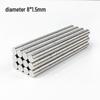 Neodymium Iron Boron Double-Sided Strong Suction Magnets for Fridges, Round and Square Shapes.