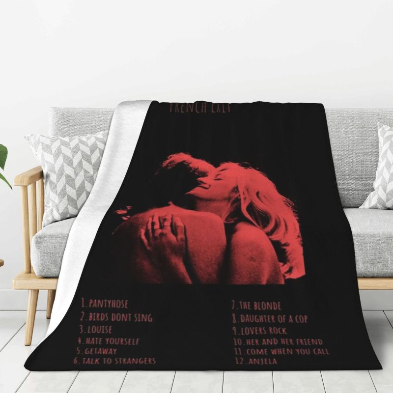 Custom Tv Girl Music Rock Pop Band Blankets Warm Flannel Throw Blanket for Bed Travel Rug Piece