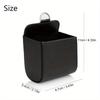 1PC Car air outlet miscellaneous bag, car interior box, car storage box, hanging bag, sheepskin air outlet storage box