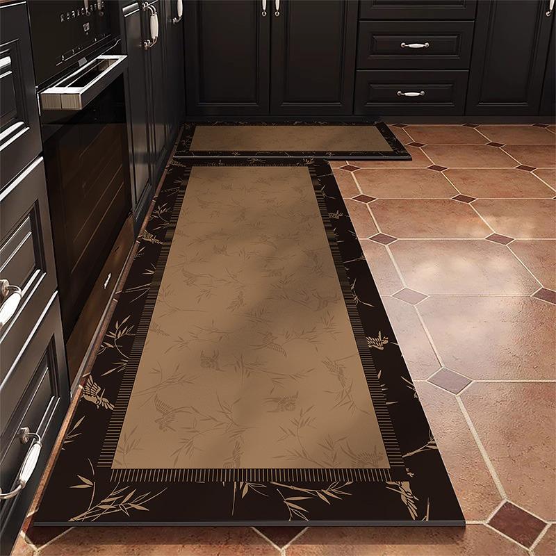 Kitchen Floor Mat Anti-slip Washable Carpet Absorbent Soft Diatom Mud Rug Long Size Foot Mats Home Decoration Alfombra