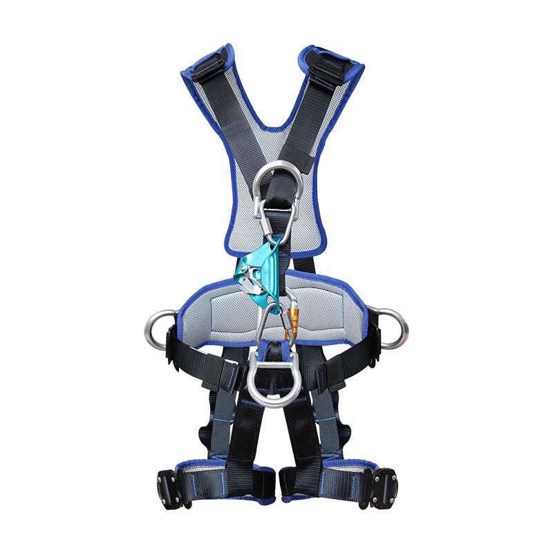 Ruifulike Full Body Safety Harness with Chest Ascender