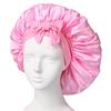 Extra Large Satin Bowknot Sleep Cap for Women's Hair Care