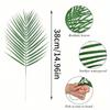 Suitable for Summer Decoration, Palm Flower Arrangement, Wedding, Birthday, Room Decor, Home Decor, Hawaiian Party, Jungle Beach