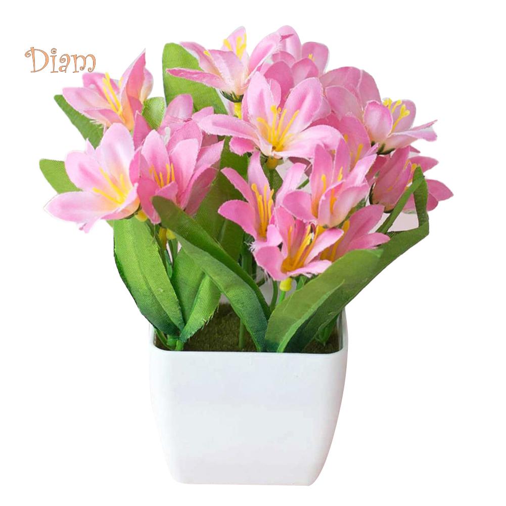 LCP Artificial Flower Plant Home Office Cafe Wedding Party Bonsai Decor