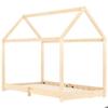 VidaXL Children's Bed Frames Bunk Bed for Children Bed Structure for Children Children's Room House Interior 90x200 Cm 283348