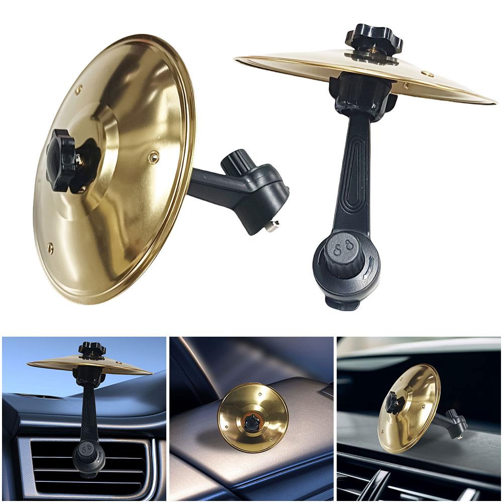 Auto-ongeluk Cymbal Luchtgat Auto Trommel Cymbal Eenvoudige Clip-On Mini Cymbal Geschikt voor Alle Soorten Voertuigen