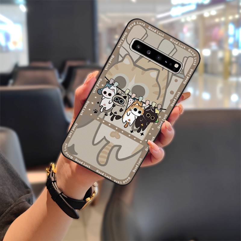 

Противоударный чехол с полной защитой для телефона Samsung Galaxy S10 5G/SM-G977N Защитный мягкий чехол Прочный Милый Ударопрочный ТПУ Samsung Galaxy S10 5G/SM-