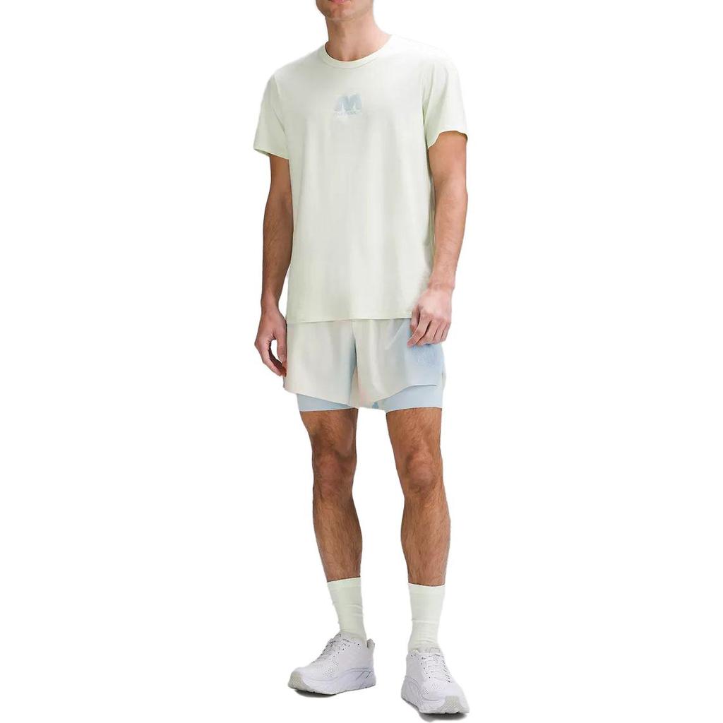 Lululemon T-Shirts Men's Crew Neck Moderate Straight Fit LM3EJ3S