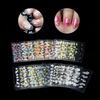 30 Sheets Mixed Design Nail Art Manicure Tips Polish Stickers Decals Decoration