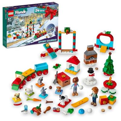 LEGO Friends Adventskalender 2023 41758 Spielzeugbausteine Geschenk Rollenspiel für Mädchen ab 6 Jahren
