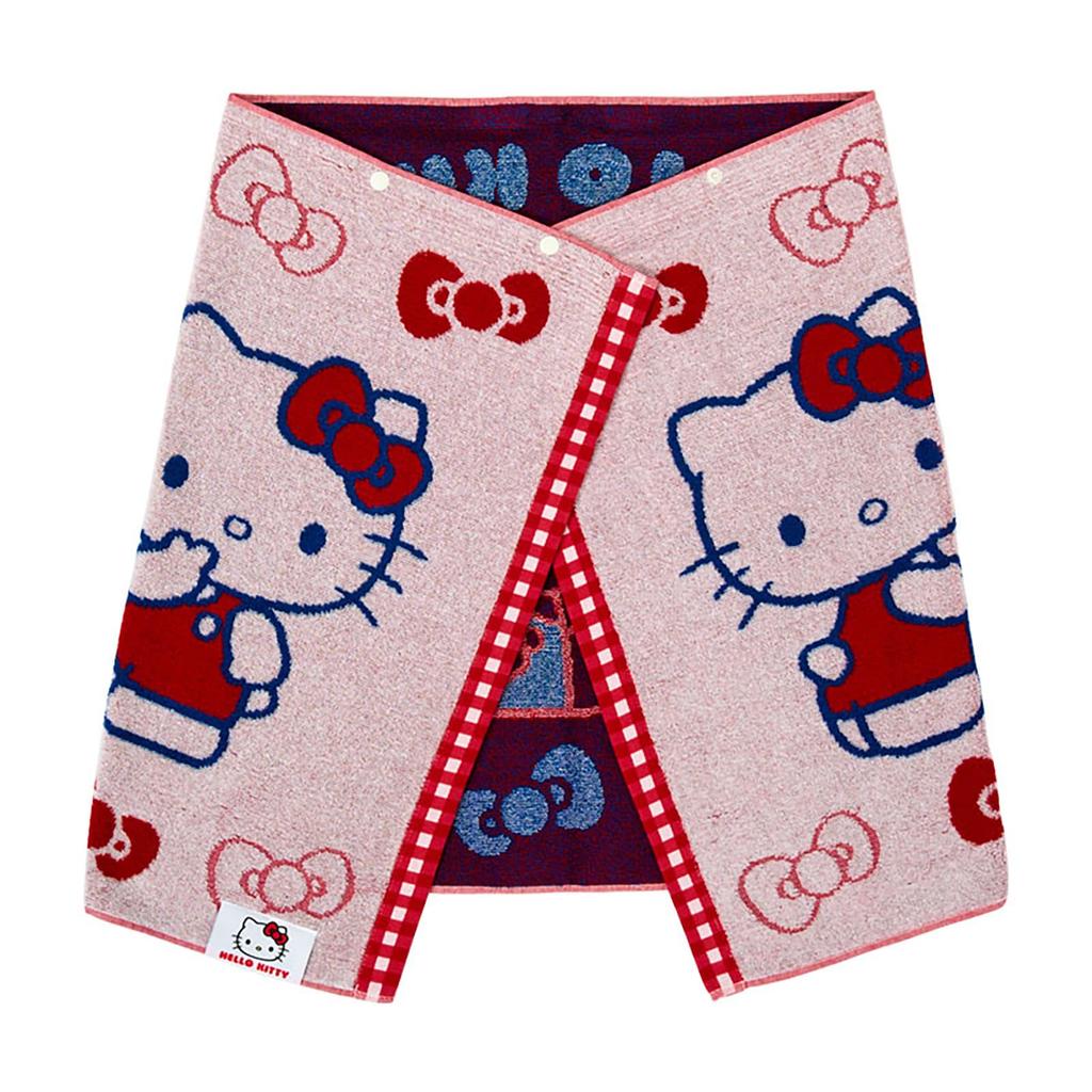 Sanrio Bath Towel Hello Kitty 841421 (SANRIO) Snap-on