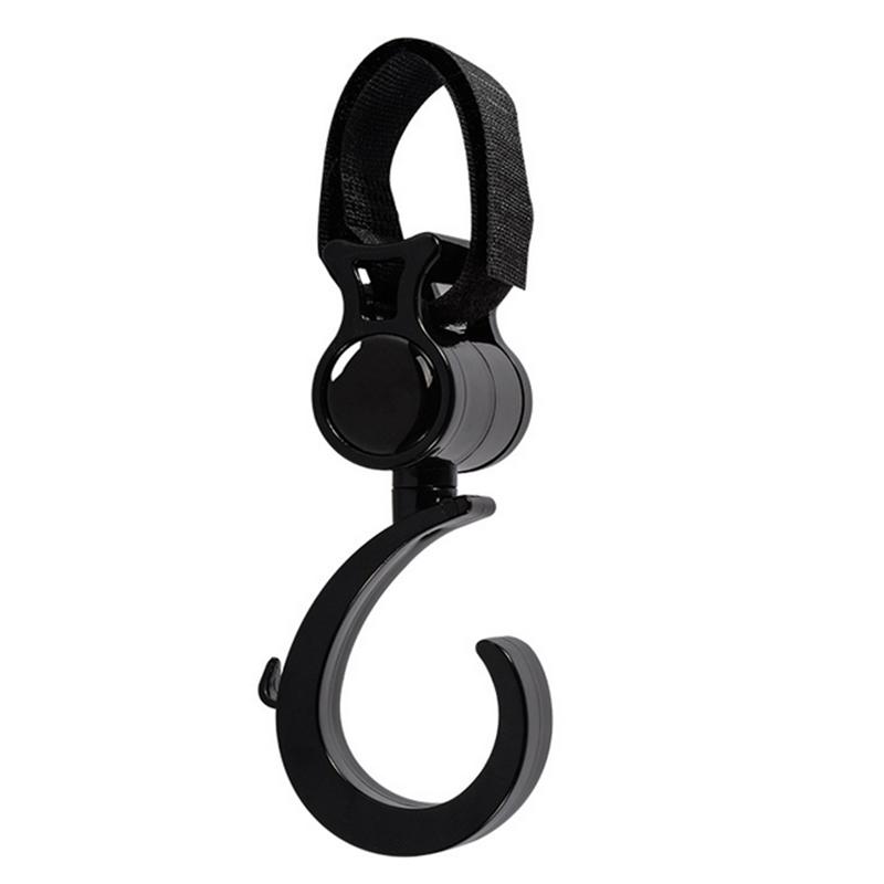 1/2/4PCS Pram Hook Baby Stroller Accessories Shopping Prop 360 Degree Rotating Hooks Stroller Hooks for Hanging Out Bicycle Hook