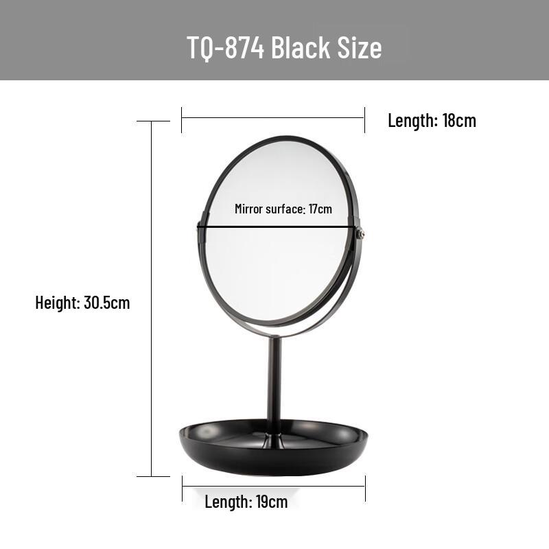 oeny HD Double-Sided Desktop Makeup Mirror
