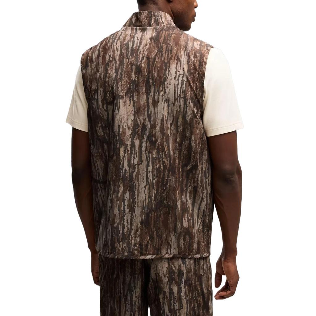 PUMA Vests Men's Gray Olive Stand Collar Other (Unisex) Vests 63778701 DOV | Dusty Olive