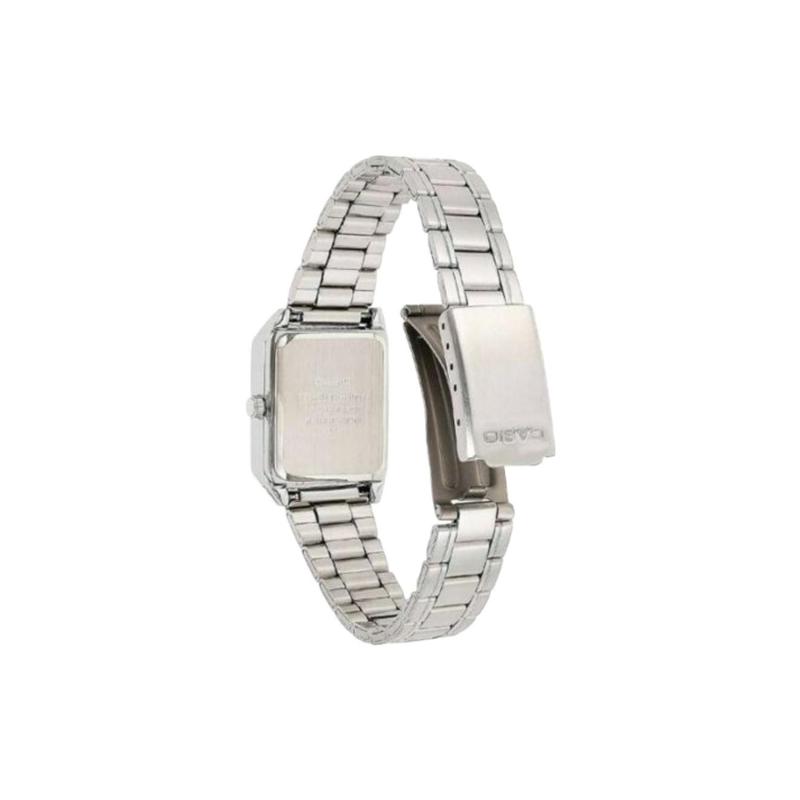 Casio STANDARD Series DRESS Series Simple Business Quartz Movement Stainless Steel Strap Japanese and Korean Watch Women's Watch Silver LTP-V007D-7B