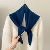 Women's Wool Knitted Triangular Shawl Scarf - Autumn/Winter Multifunctional Warm Headscarf