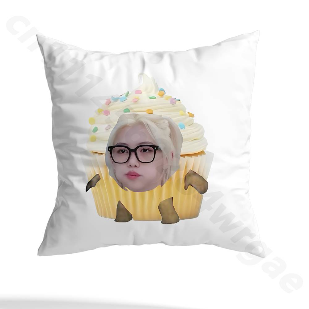 Kpop SKZ F-Felix Pillow Case Sofa Living Room Bedroom Headboard Backrest Cushion Square Cushion Nap Time