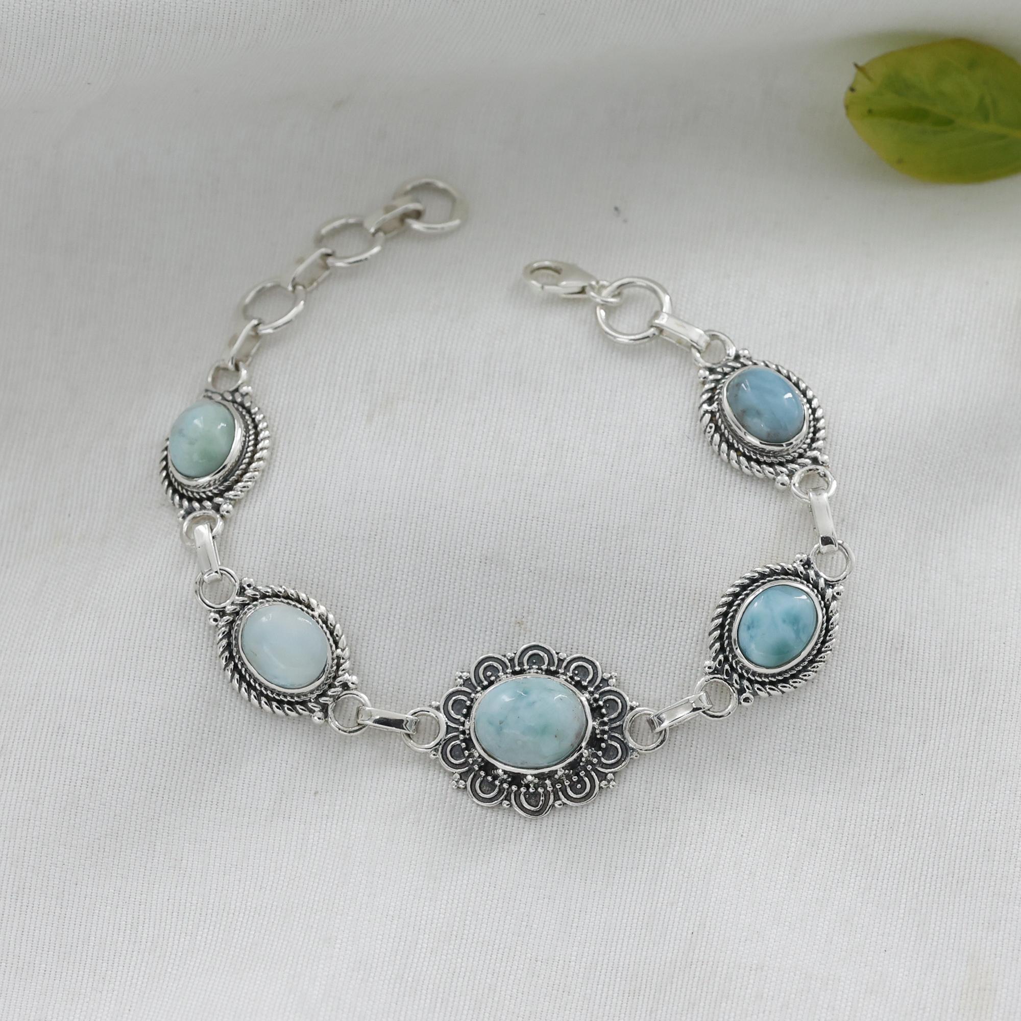 

Silver Jewelry, Gemstone Jewelry, Handmade Bracelet, Gift For Her, Dainty Jewelry синий