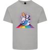 Mystical Panda Bear Unicorn Cat and Shark Unisexs Light Cotton TShirt