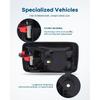 LUJUNTEC Interior Door Handles Driver Passenger Side Replacement for 2001-2004 for Toyota Tacoma Texture Black(2pcs)