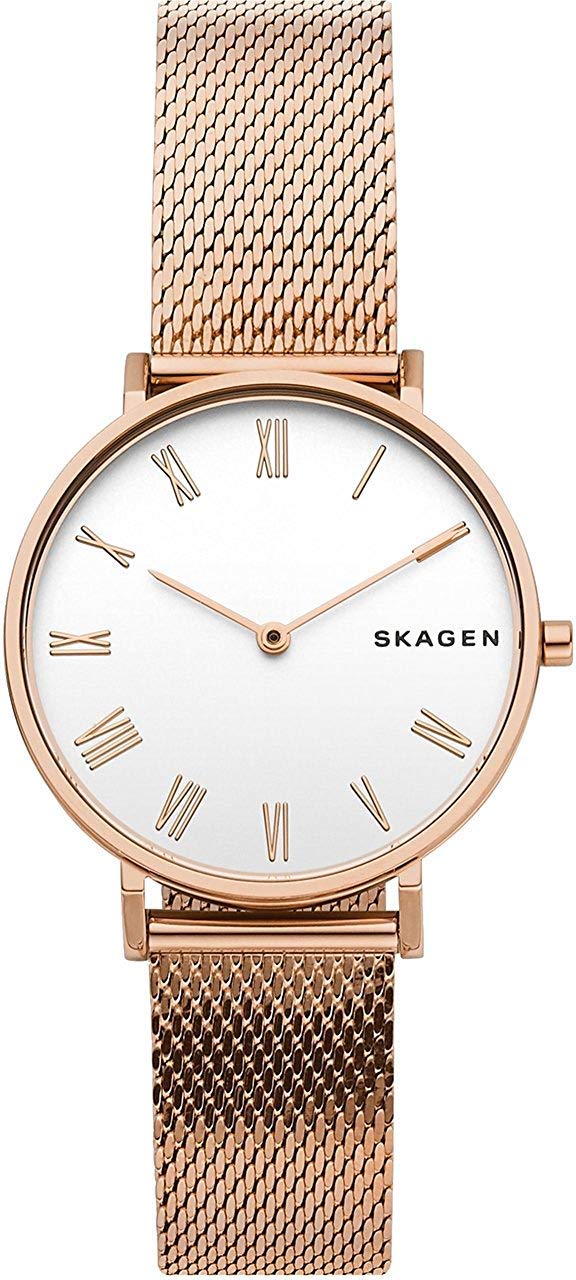

Skagen SKAGEN watch ladies SKW2714 HALD quartz pearl white pink gold [item]