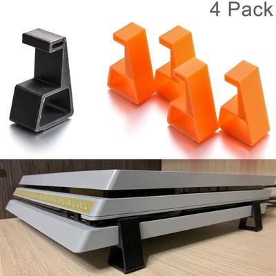 4Pcs Accessories Feet Heighten Support Bracket Console Holder Cooling Legs Stand