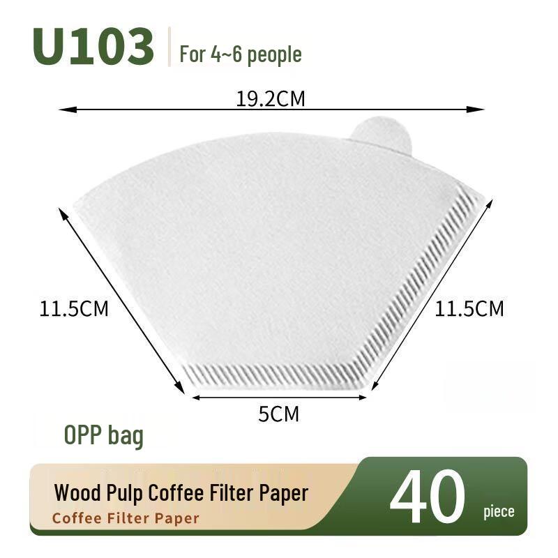 Chuanbao Fan-shaped Coffee Filter Paper