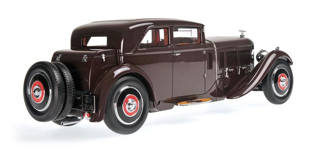 Minichamps Bentley Speed 6 Corsica Coupe 1930 Bordowy 1/18 [Żywica]