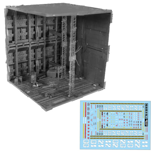 

sac taske Plastic Model Diorama Base Hangar Action Base Builder s Parts Gunpla (Type 34)