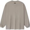 Fear of God Essentials 90s Long-Sleeve Tee Faded Seal Unisex Tops Grey 125SP264103F