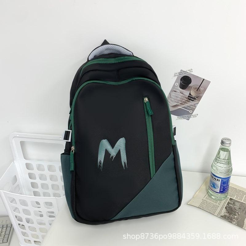 Schoolbag backpack multi-layer junior high school girls schoolbag mountaineering backpack versatile travel bag dirt-resistant schoolbag couple large 