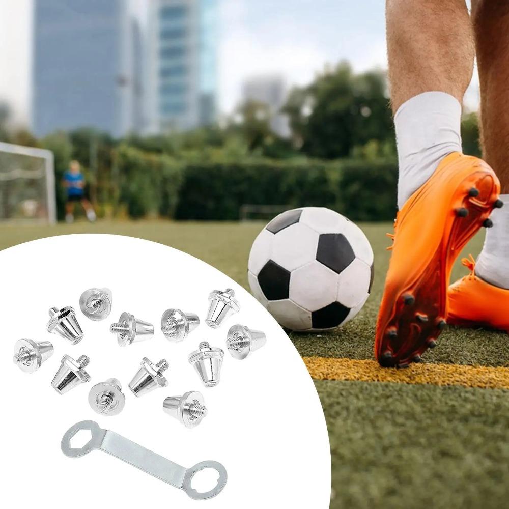 10PCS Fast Lock Football Shoe Studs 11mm/13mm/15mm Football Boot Spikes  M5 Soccer Shoe Studs