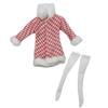1 Set 30cm Puppenkleid Winterkleid Set Puppen ankleiden Puppengeschenk 1:6 Puppenkleid