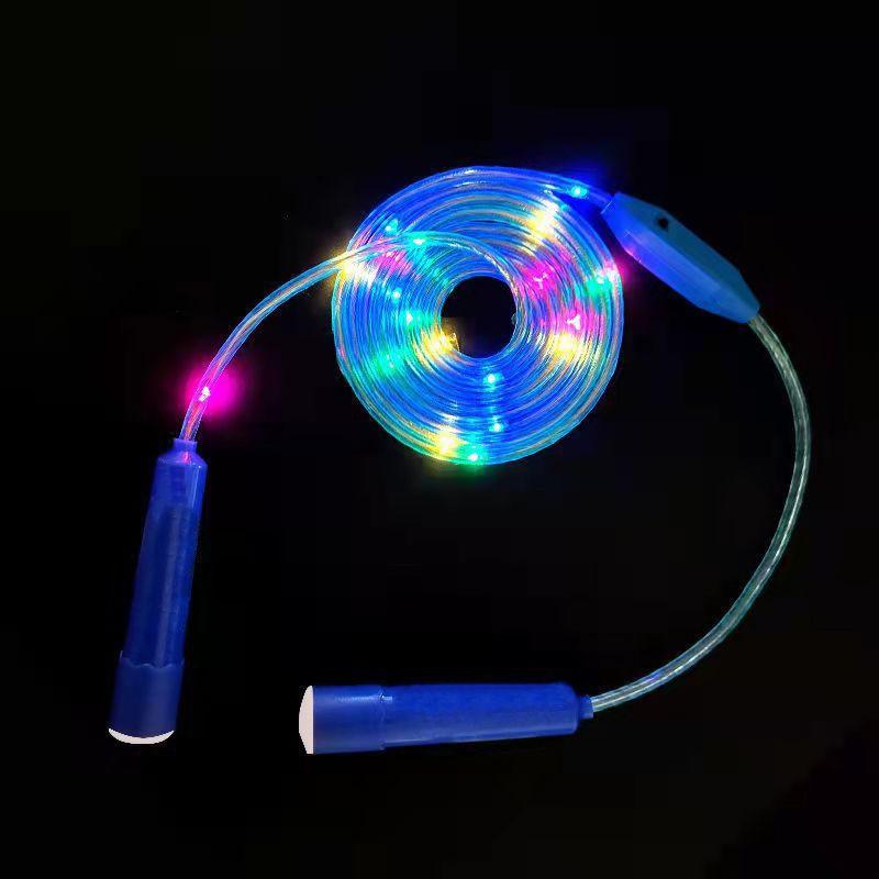 Colorful LED Flashing Children's Jump Rope for Night Performances