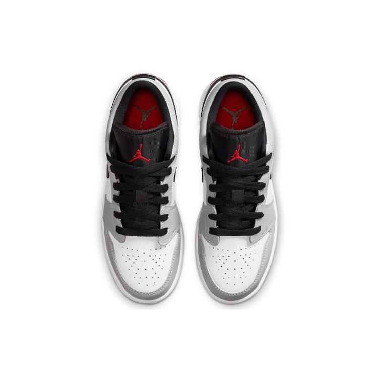 New Jordan 1 Low 'Light Smoke Grey' GS 553560-030