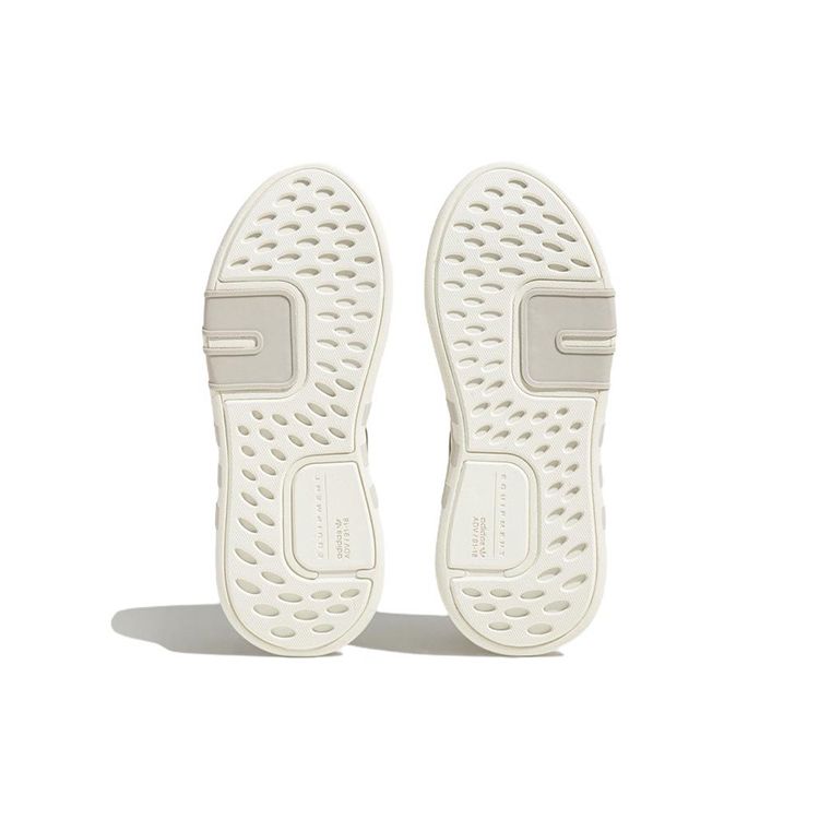 Adidas EQT Bask Adv V2 Classic Retro Fabric Leather Slip Resistant Durable Lightweight Mid Top Casual Running Shoes Unisex Sneakers Beige Brown ID4070