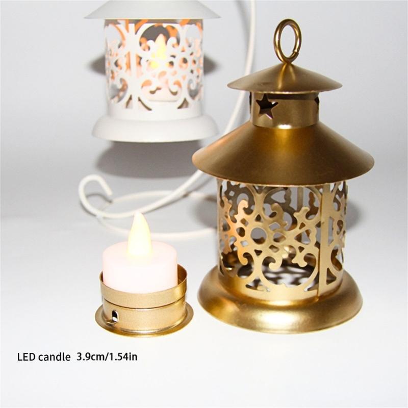 Decorative Iron Birdcage Lanterns Tealight Candle Stand With Hollowout Motifs For Outdoor Indoor Ambiances Lighting