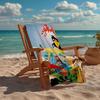 Ultra-Soft Beach Towel with de fabeltjeskrant Theme,Ideal for Pool - Camping, Diving - Perfect Travel Essential, Vibrant Beach Towel.