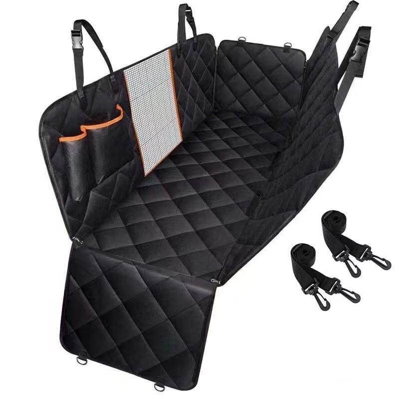 Waterproof Pet Car Seat Mat for Cats & Dogs - Rear Seat Cushion for Medium & Large Pets