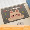 Household Entrance Toilet Water Absorption Non Slip Bathroom Mats