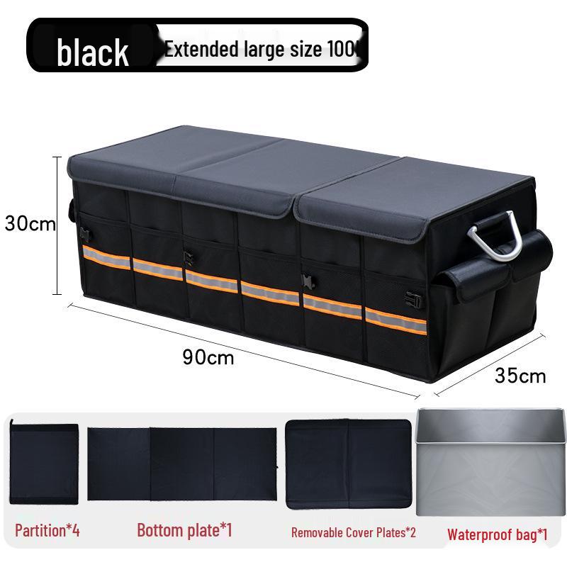 Foldable Car Trunk Organizer Box for Outdoor Use