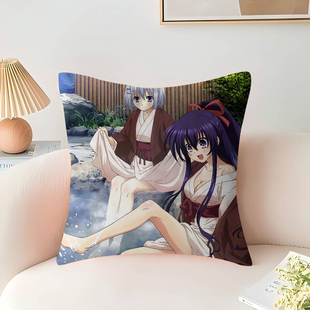 

Anime D-DATE-A-LIVES Stitch Lucky Dragon pillow cover sofa cushion cover home room decoration children gift 16x16Inch